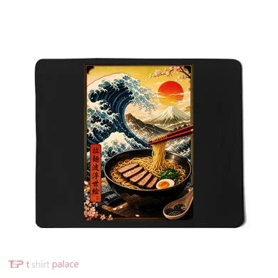 Ramen Great Wave Mousepad