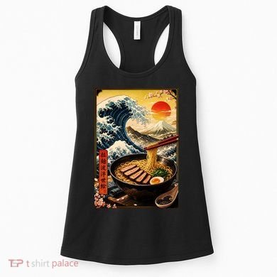 Ramen Great Wave Women's Tank Top