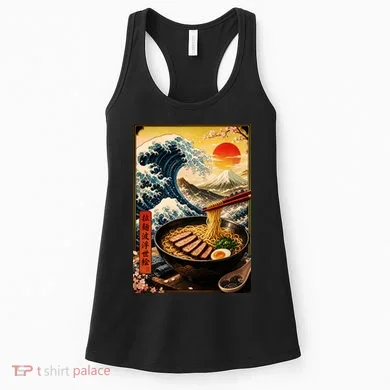 Ramen Great Wave Women's Tank Top