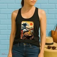 Ramen Great Wave Women's Tank Top thumb 2