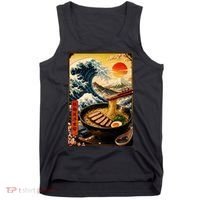 Ramen Great Wave Tank Top thumb 0