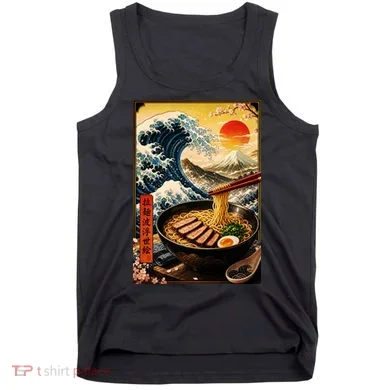 Ramen Great Wave Tank Top