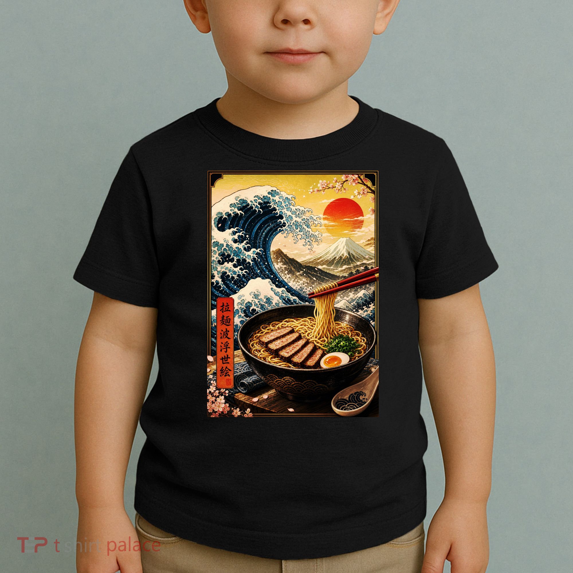 Ramen Great Wave Toddler T-Shirt