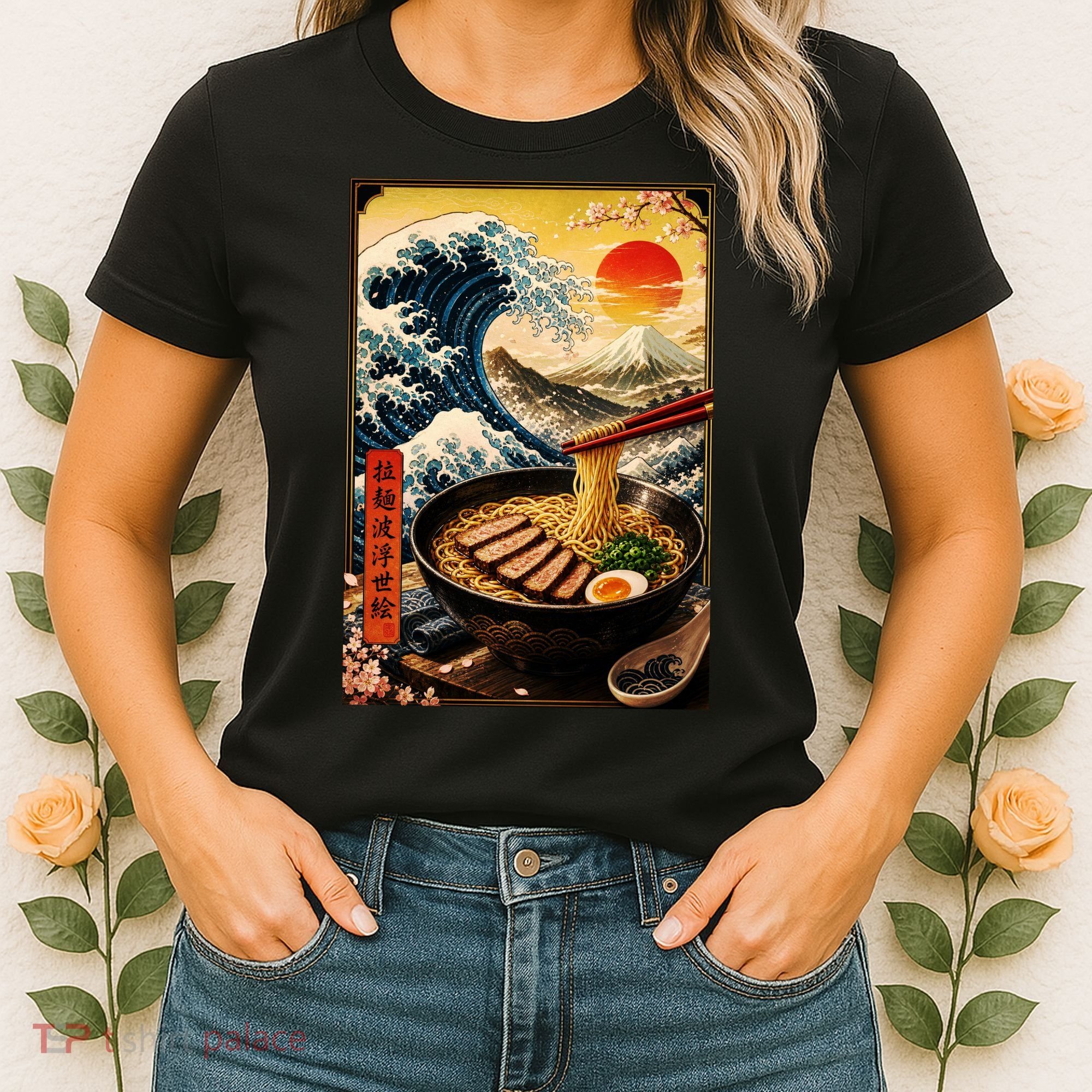 Ramen Great Wave Women's T-Shirt