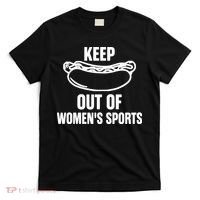 Riley Gaines Wearing Keep Hotdogs Out Of Sports T-Shirt thumb 0