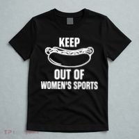 Riley Gaines Wearing Keep Hotdogs Out Of Sports T-Shirt thumb 5