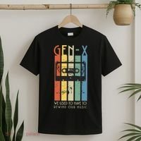 Retro GEN X Funny We Used To Have To Rewind Our Music T-Shirt thumb 2