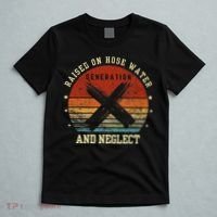 Retro Generation X Gen X Raised On Hose Water And Neglect T-Shirt thumb 5