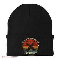Retro Generation X Gen X Raised On Hose Water And Neglect Beanie thumb 0
