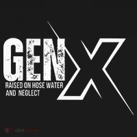 Retro Gen X Humor Gen X Raised On Hose Water And Neglect Women's Hoodie thumb 2