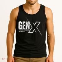 Retro Gen X Humor Gen X Raised On Hose Water And Neglect Tank Top thumb 3