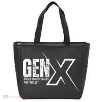 Retro Gen X Humor Gen X Raised On Hose Water And Neglect Tote Bag thumb 0