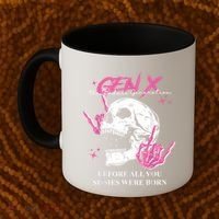 Retro Gen X The Badasss Generation Before All You Sissies Coffee Mug thumb 2
