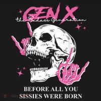 Retro Gen X The Badasss Generation Before All You Sissies Women's Hoodie thumb 2