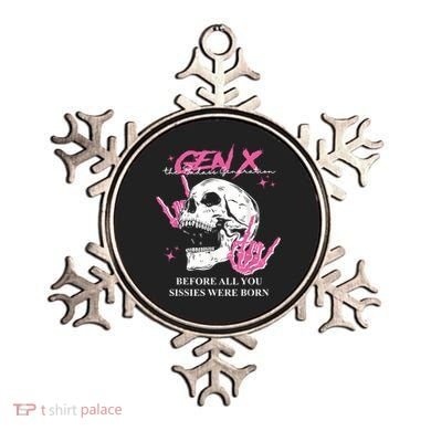 Retro Gen X The Badasss Generation Before All You Sissies Ornament