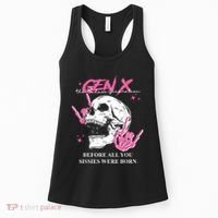 Retro Gen X The Badasss Generation Before All You Sissies Women's Tank Top thumb 0