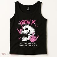 Retro Gen X The Badasss Generation Before All You Sissies Tank Top thumb 2