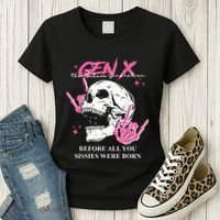 Retro Gen X The Badasss Generation Before All You Sissies Women's T-Shirt thumb 3