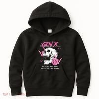 Retro Gen X The Badasss Generation Before All You Sissies Kids Hoodie thumb 0
