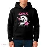 Retro Gen X The Badasss Generation Before All You Sissies Kids Hoodie thumb 4