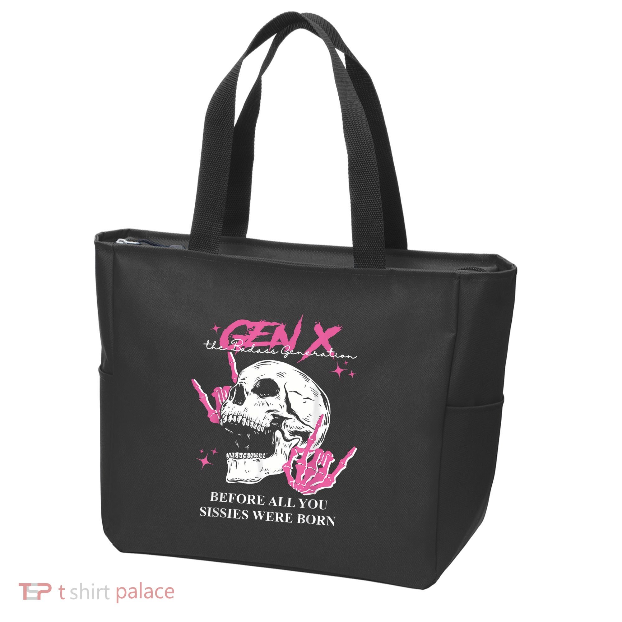 Retro Gen X The Badasss Generation Before All You Sissies Tote Bag
