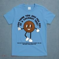 Retro Groovy You Think You Just Fell Out Of A Coconut Tree T-Shirt thumb 4