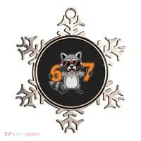 Racoon Hold 67 Meme 6-7 Funny Ornament thumb 0