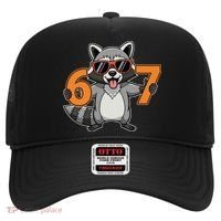 Racoon Hold 67 Meme 6-7 Funny Hat thumb 0