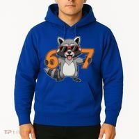 Racoon Hold 67 Meme 6-7 Funny Hoodie thumb 2