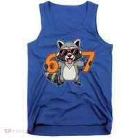 Racoon Hold 67 Meme 6-7 Funny Tank Top thumb 0