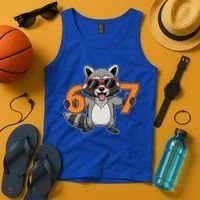 Racoon Hold 67 Meme 6-7 Funny Tank Top thumb 4