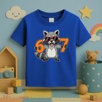 Racoon Hold 67 Meme 6-7 Funny Toddler T-Shirt thumb 3