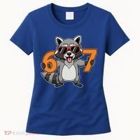 Racoon Hold 67 Meme 6-7 Funny Women's T-Shirt thumb 0