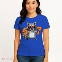 Racoon Hold 67 Meme 6-7 Funny Women's T-Shirt thumb 4