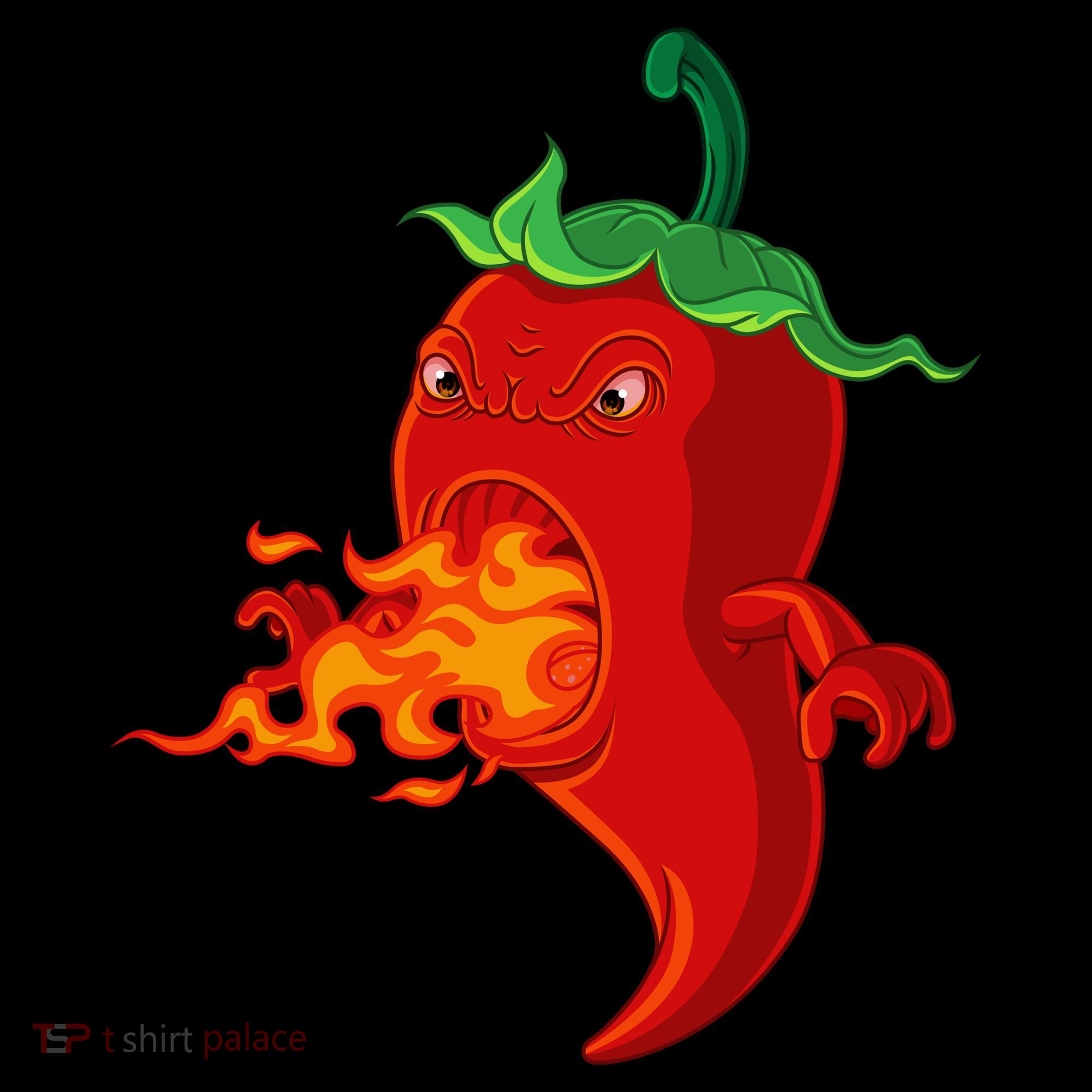 Red Hot Chilli Pepper With Flame Tote Bag