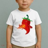 Red Hot Chilli Pepper With Flame Toddler T-Shirt thumb 2