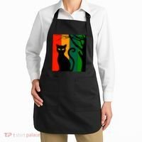 Retro Halloween Cat Apron thumb 2