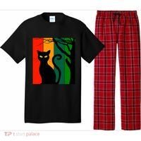 Retro Halloween Cat Pajama Set thumb 0