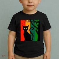 Retro Halloween Cat Toddler T-Shirt thumb 2