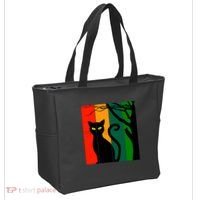 Retro Halloween Cat Tote Bag thumb 2