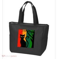 Retro Halloween Cat Tote Bag thumb 3