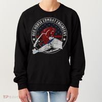 Red Horse Combat Engineer Us Military Women's Sweatshirt thumb 0