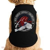 Red Horse Combat Engineer Us Military Doggie Tank thumb 0