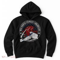 Red Horse Combat Engineer Us Military Hoodie thumb 0