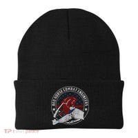 Red Horse Combat Engineer Us Military Beanie thumb 0