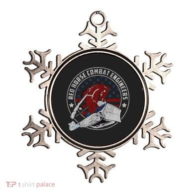 Red Horse Combat Engineer Us Military Ornament