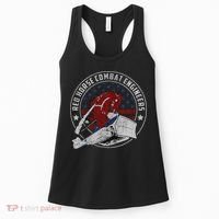 Red Horse Combat Engineer Us Military Women's Tank Top thumb 0