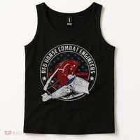 Red Horse Combat Engineer Us Military Tank Top thumb 2