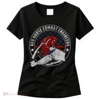Red Horse Combat Engineer Us Military Women's T-Shirt thumb 0