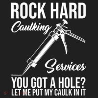 Rock Hard Caulking Services You Got A Hole Beanie thumb 2